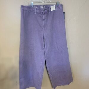NWT Universal Thread Lavender Wide-Leg Pants size 14